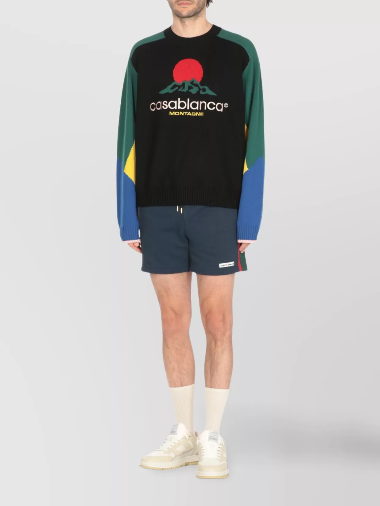 Casablanca Crewneck Merino Wool Jumper