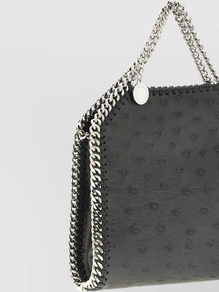Stella Mccartney Falabella Chain Strap Crossbody Textured Bag