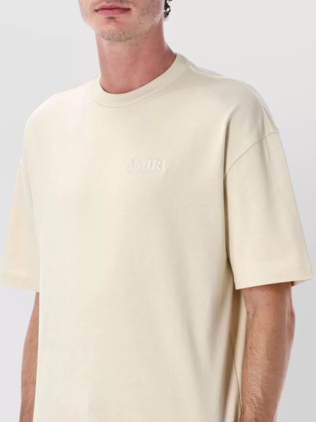 Amiri Oversized Logo T-Shirt Dropped Shoulders