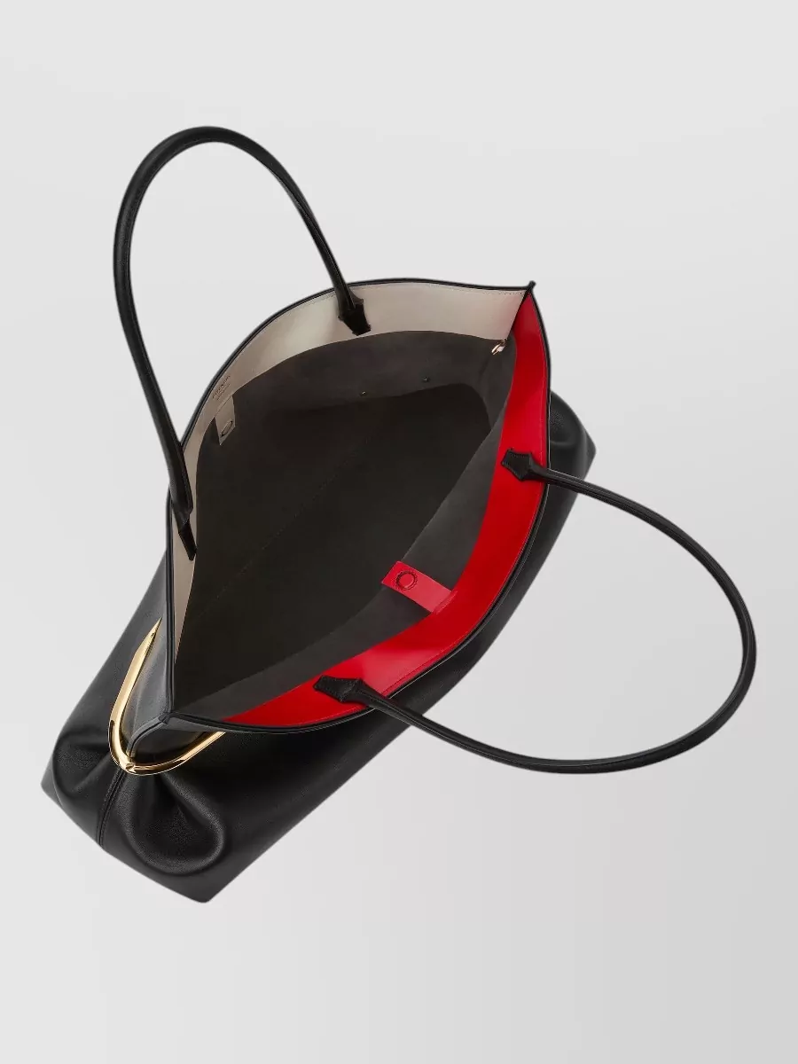 Givenchy Pinched Leather Horizontal Tote Bag Large