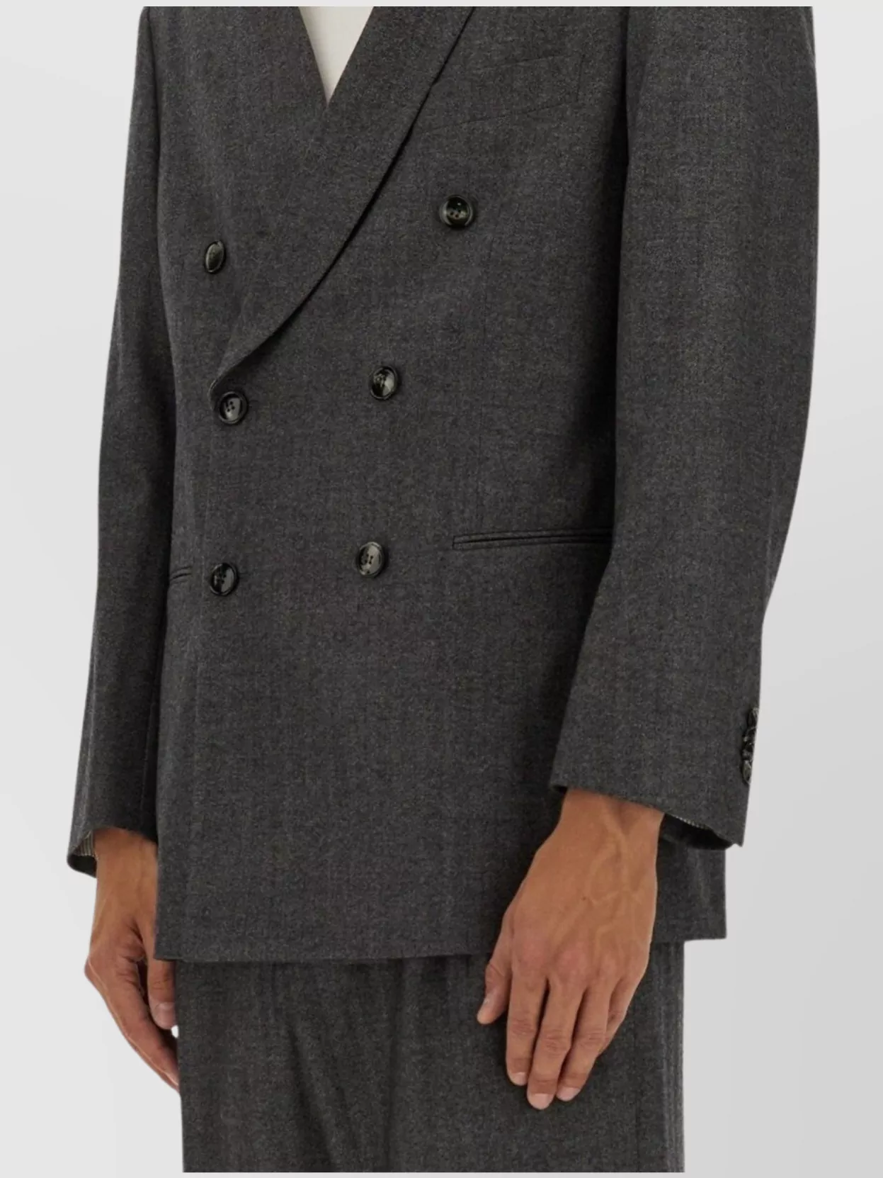 Giorgio Armani Tailored Suit Double-Breasted Design