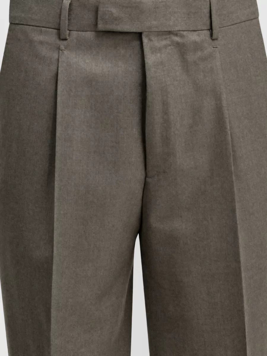 Zegna Wool tailored trousers