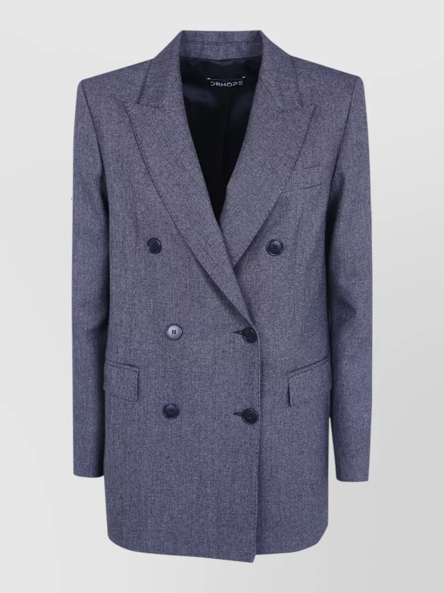 DrHope double breasted blazer jacket