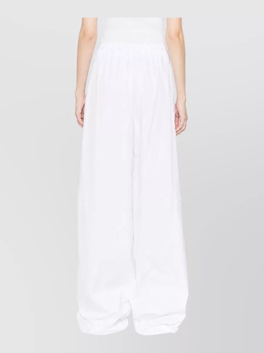 Ermanno Scervino Cotton Wide-Leg Trousers