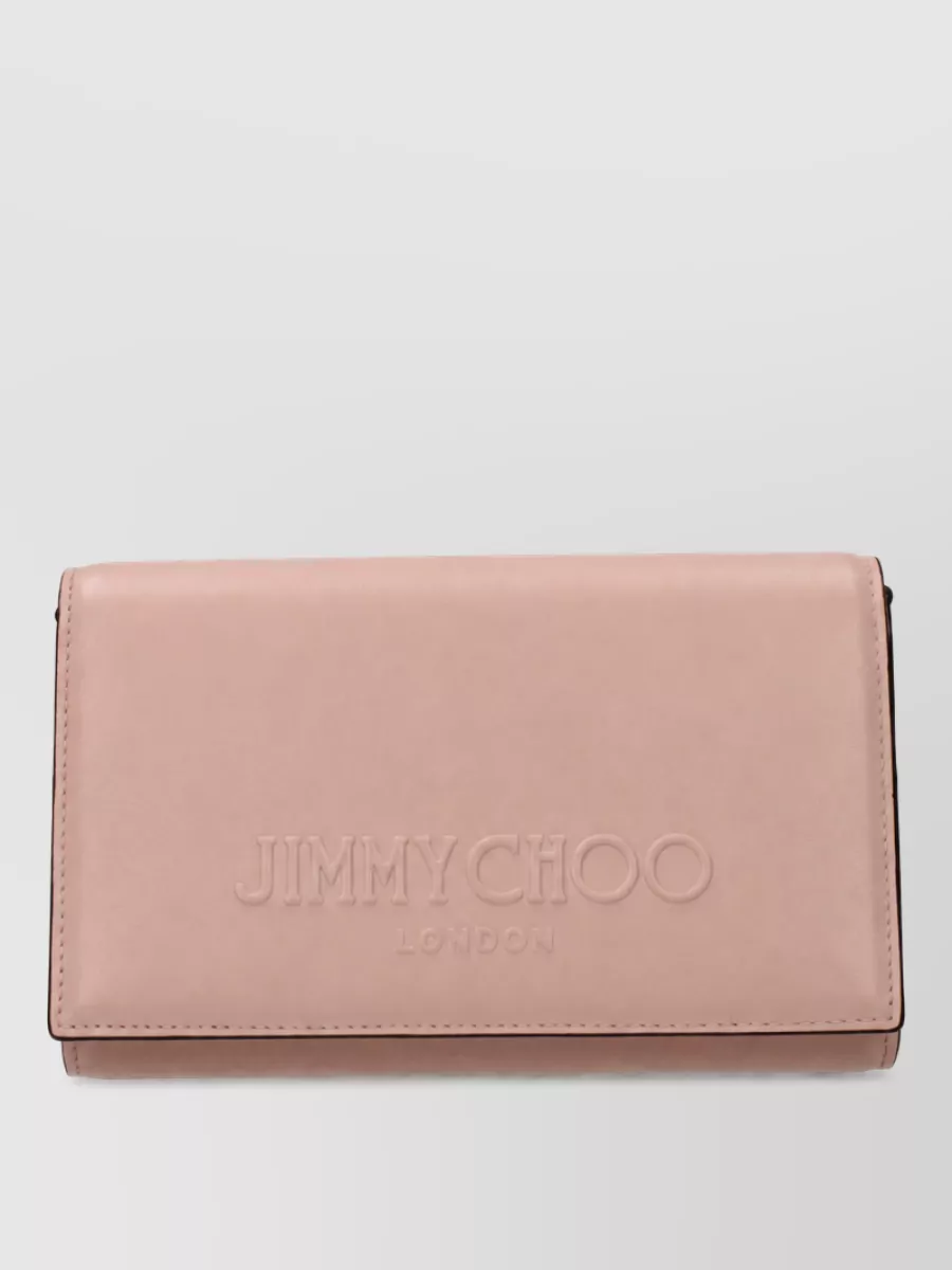 Jimmy Choo avenue leather crossbody bag