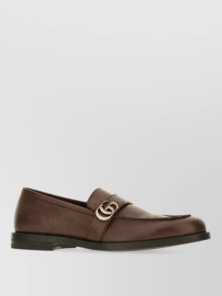Gucci leather loafers