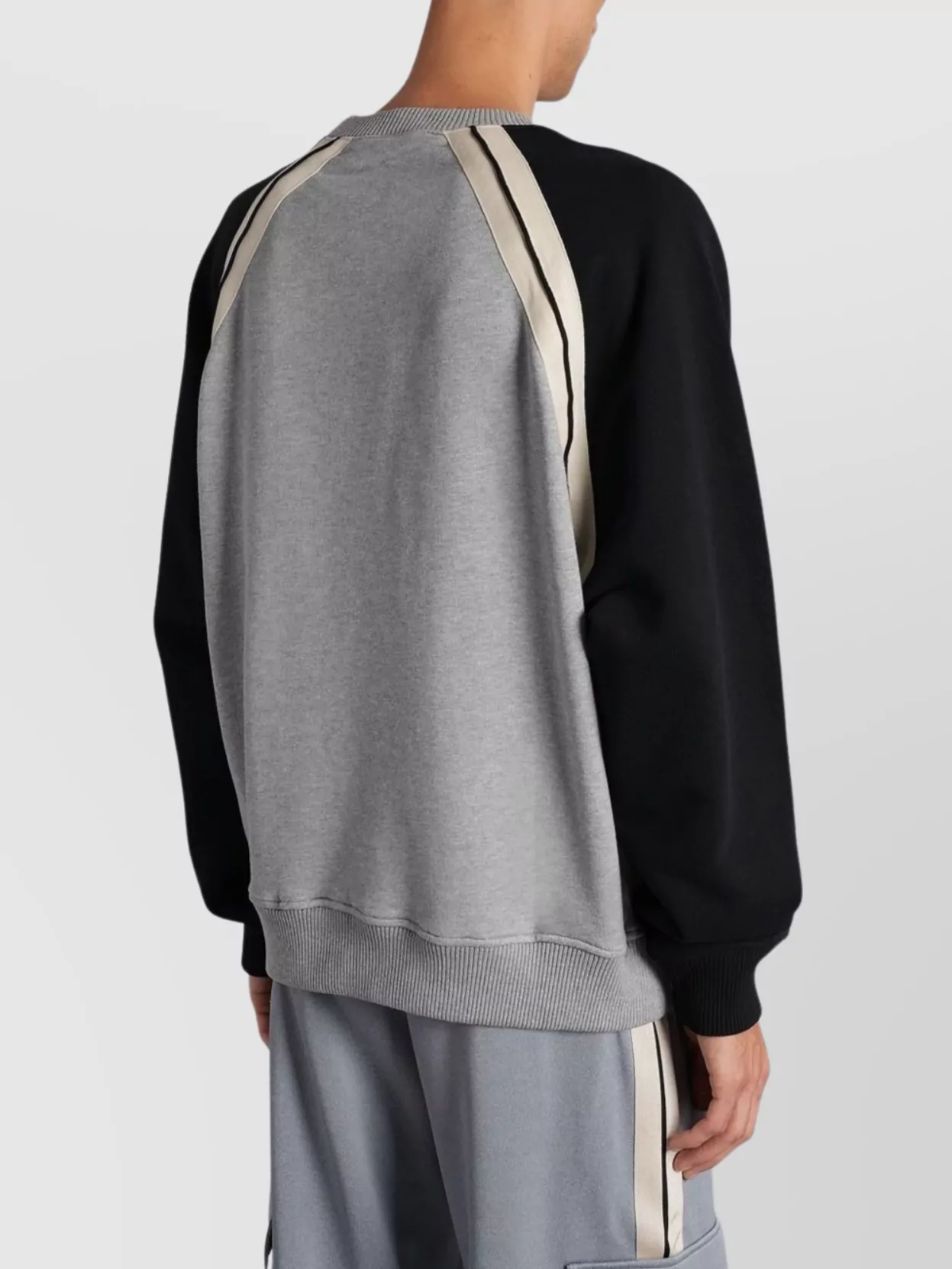 Palm Angels Short Sleeve Knitwear Featuring Contrast Panels