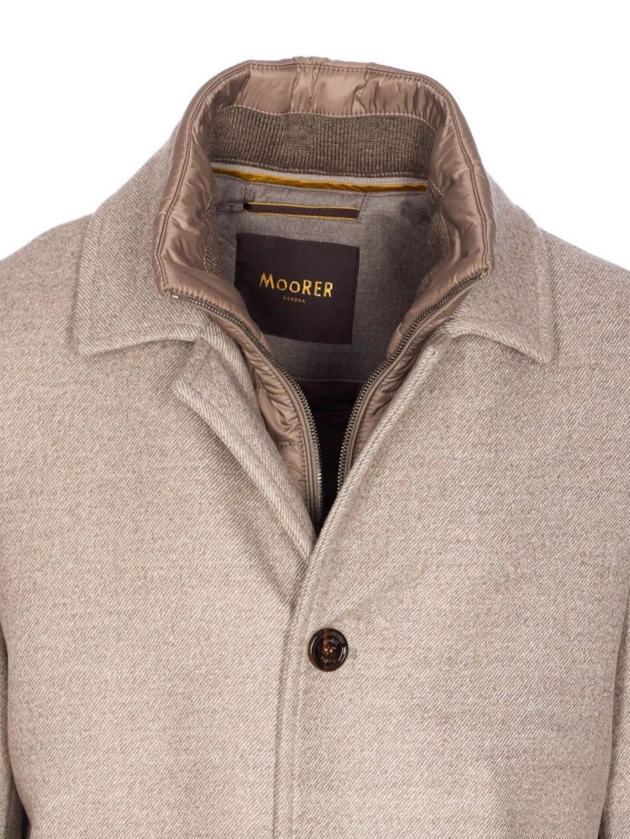 Moorer Tailored Short Jacket Side Pockets