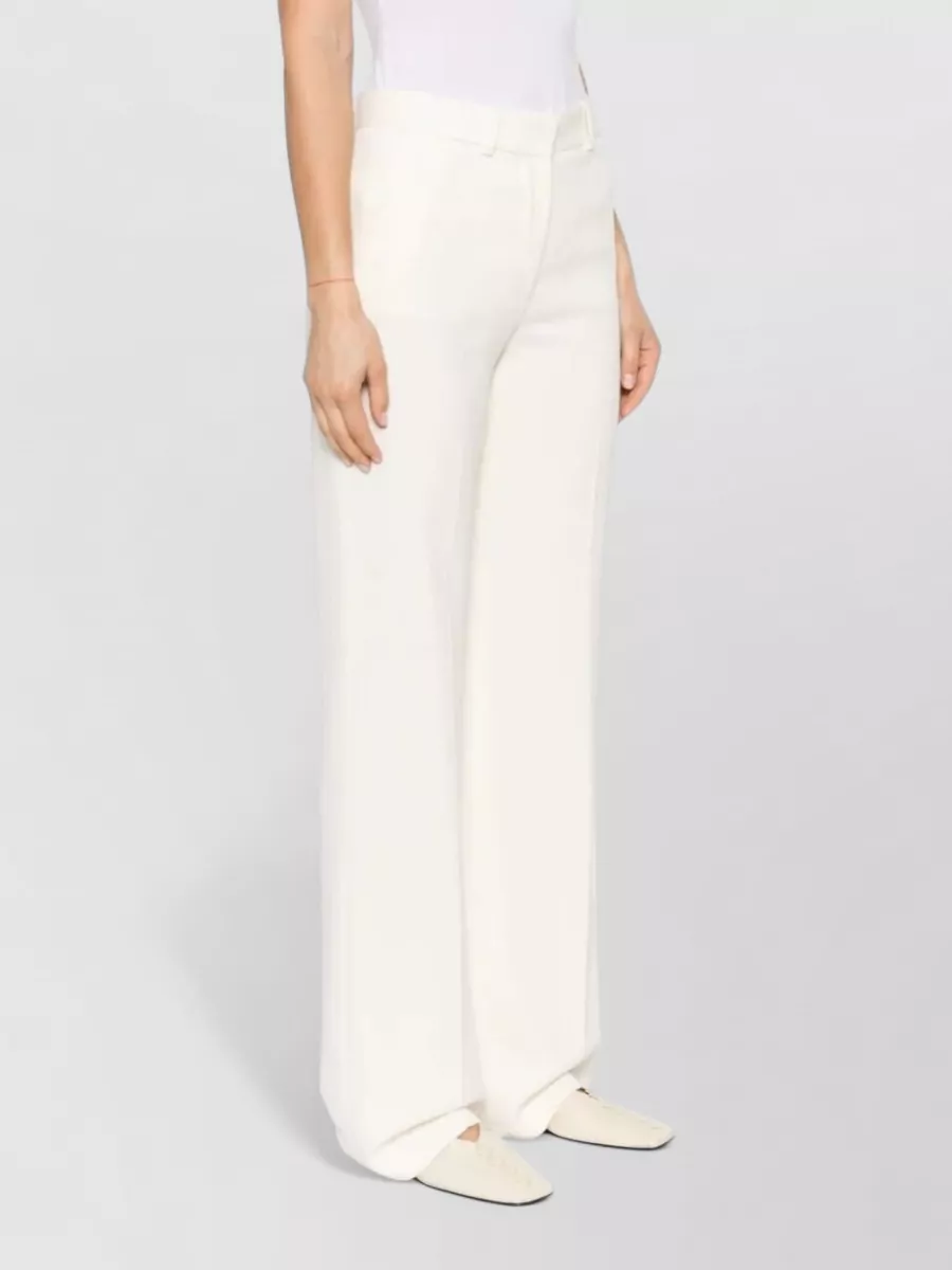 Joseph Morissey High Waist Wide Leg Trousers