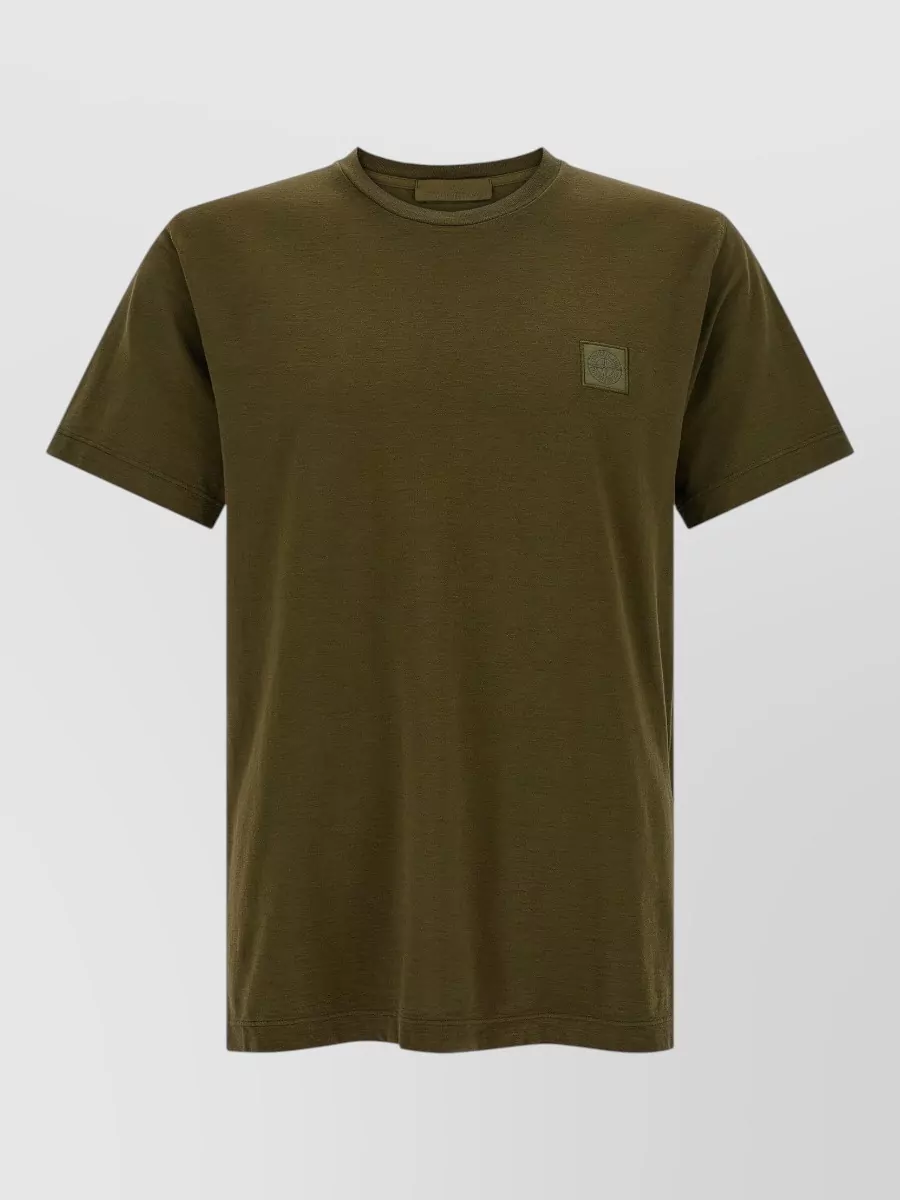 Stone Island cotton crew neck short sleeve t-shirt