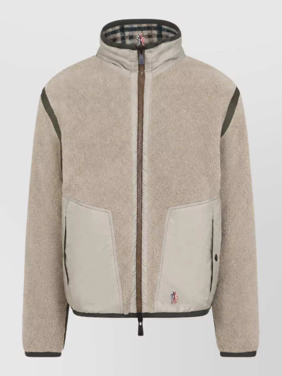 Moncler Grenoble Reversible Fleece Padded Jacket