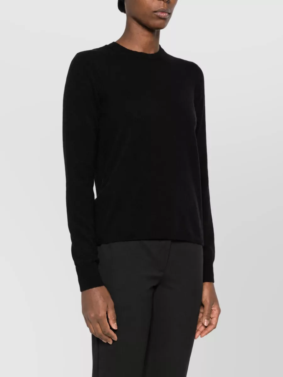 S Max Mara Cashmere Wool Crewneck Sweater
