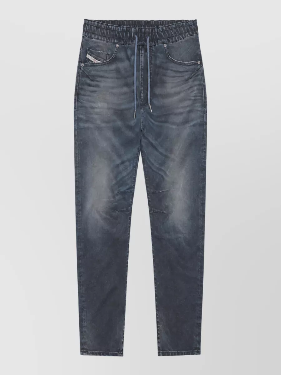 Diesel denim straight-leg jeans