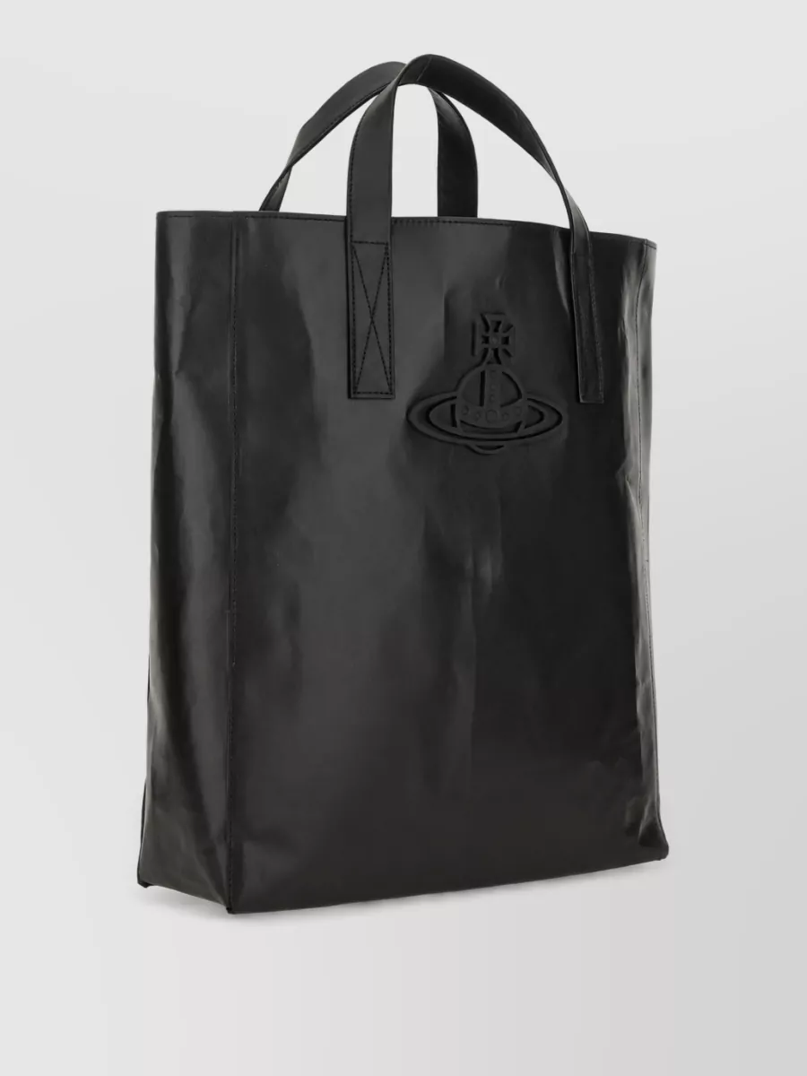 Vivienne Westwood Medium Leather Tote Bag