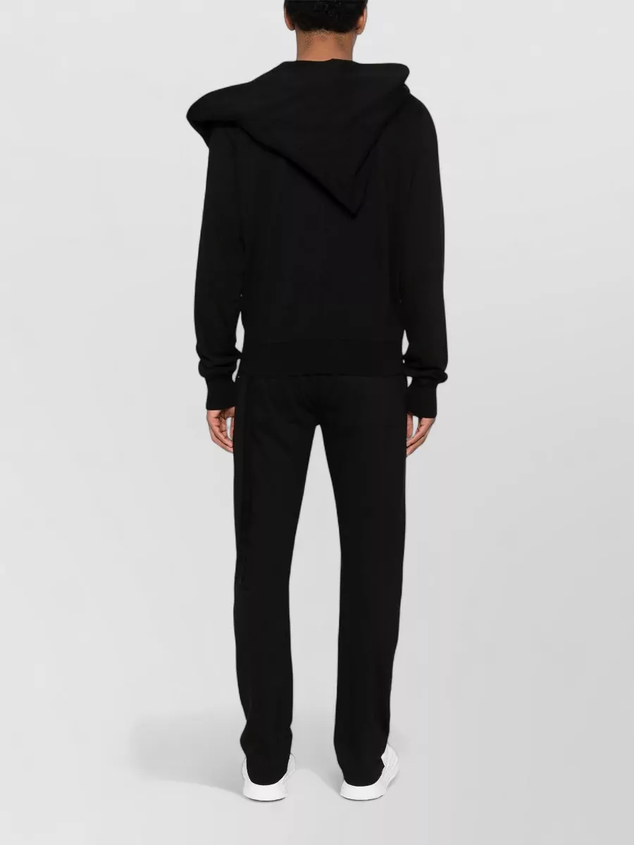 Rick Owens Drkshdw Cotton Zip-Up Hooded Jacket
