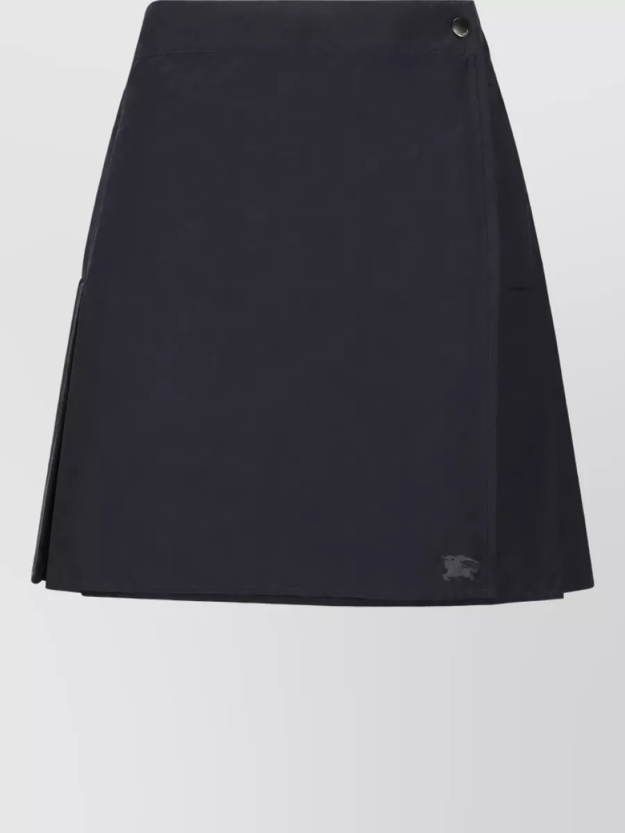 Burberry pleated mini skirt