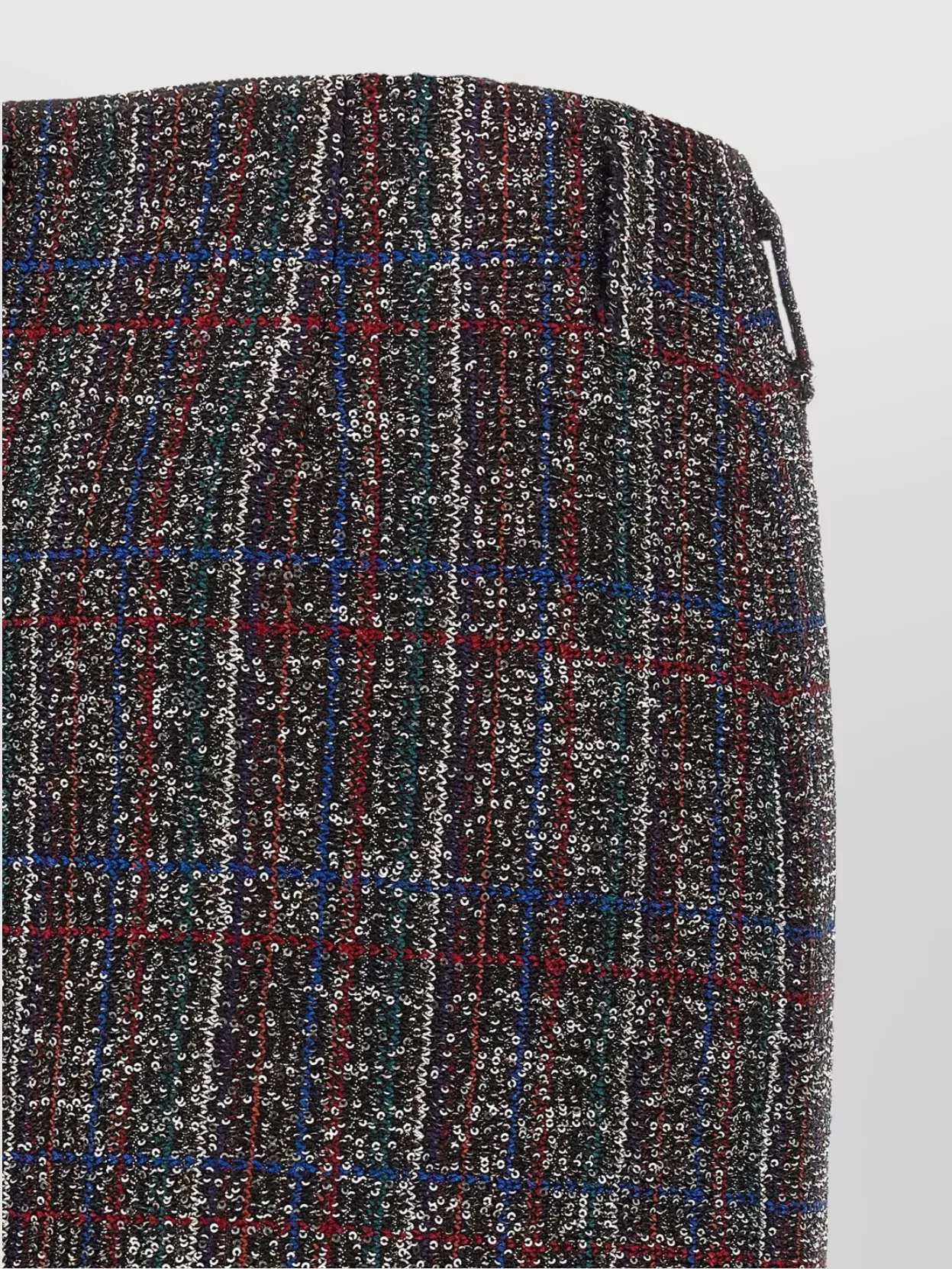 Missoni High Waist Mini Skirt With Sequin Embellishment In Multi