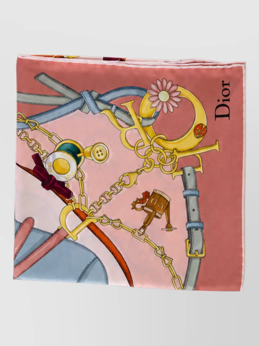 Christian Dior silk scarf