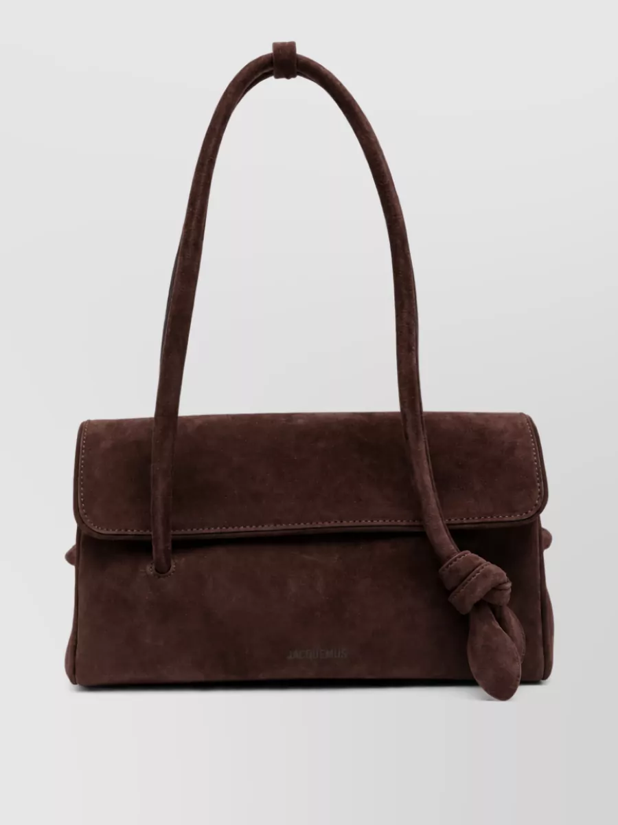 Jacquemus le turismo long leather shoulder bag