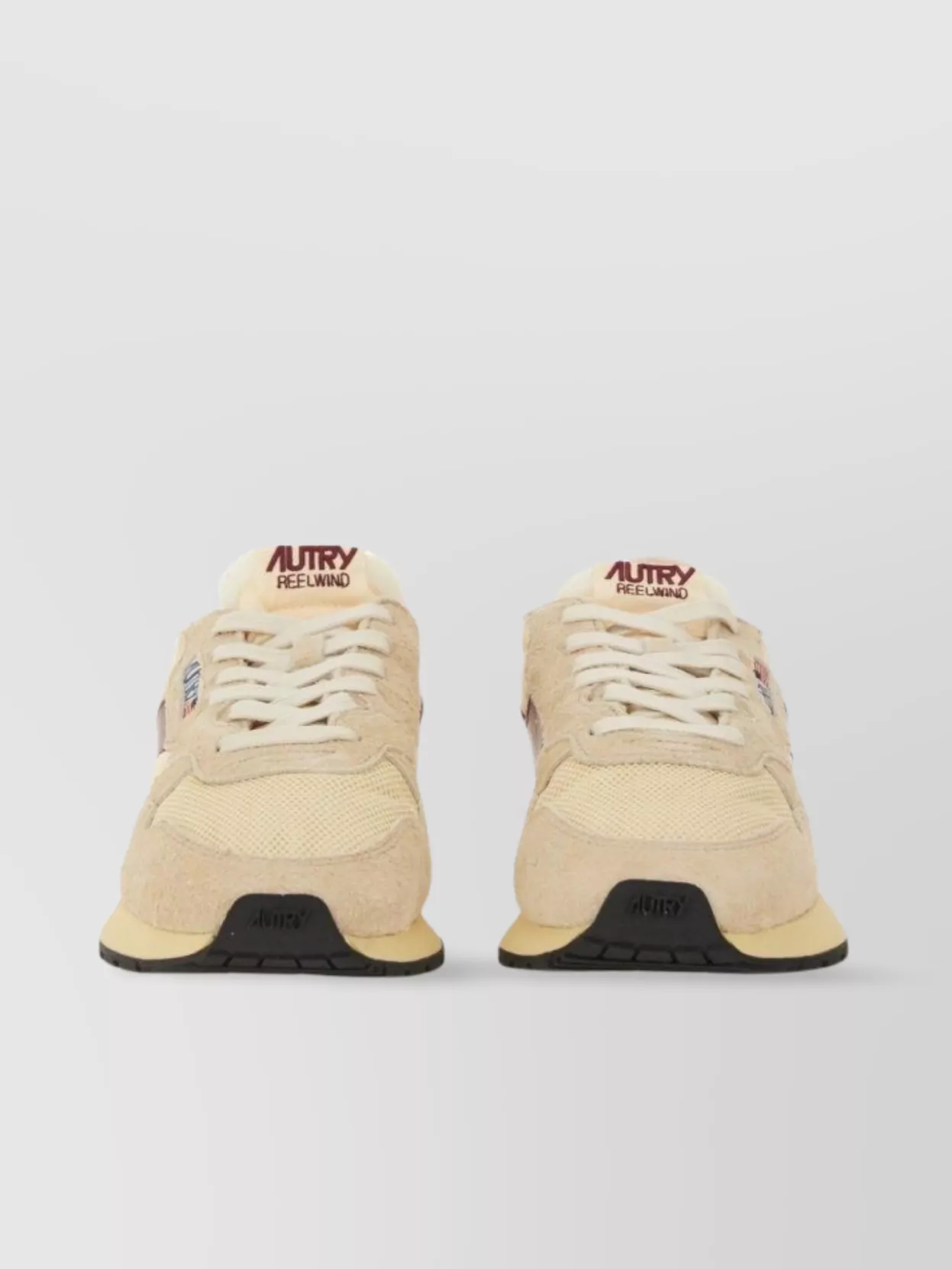 Autry Low-Top Rubber Sole Sneakers With Contrast Panel