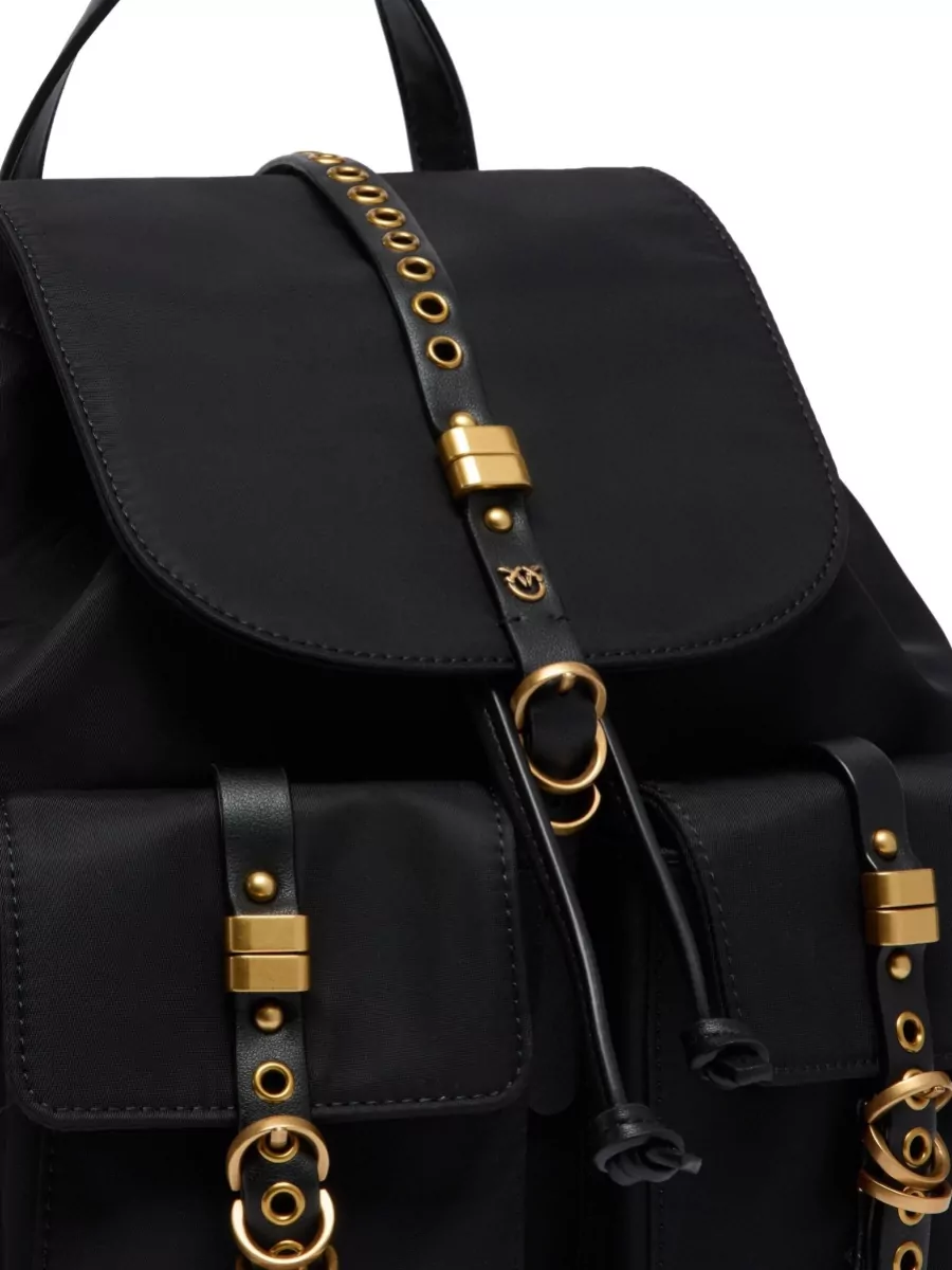 Pinko Medium Nylon Backpack