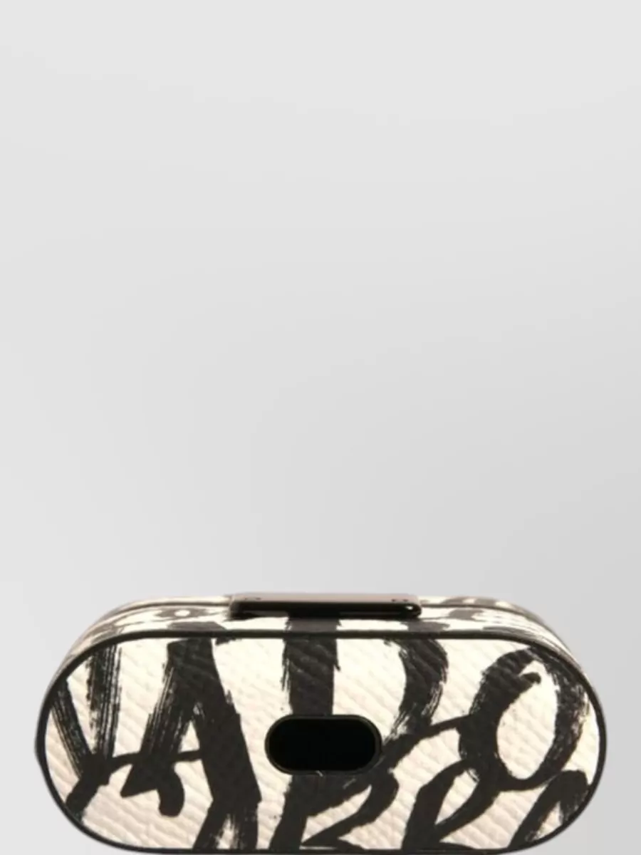 Dolce&Gabbana Leather Printed Airpods Case