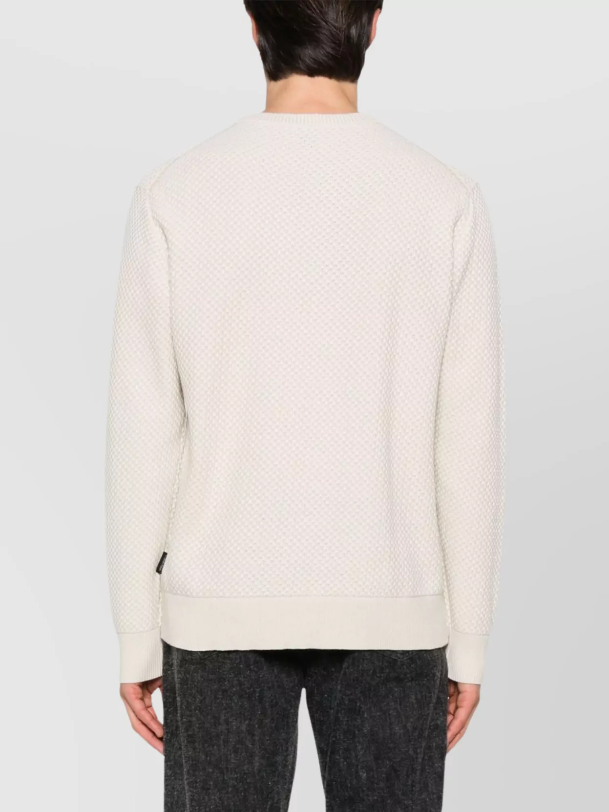 Calvin Klein Two Tone Honeycomb Sweater