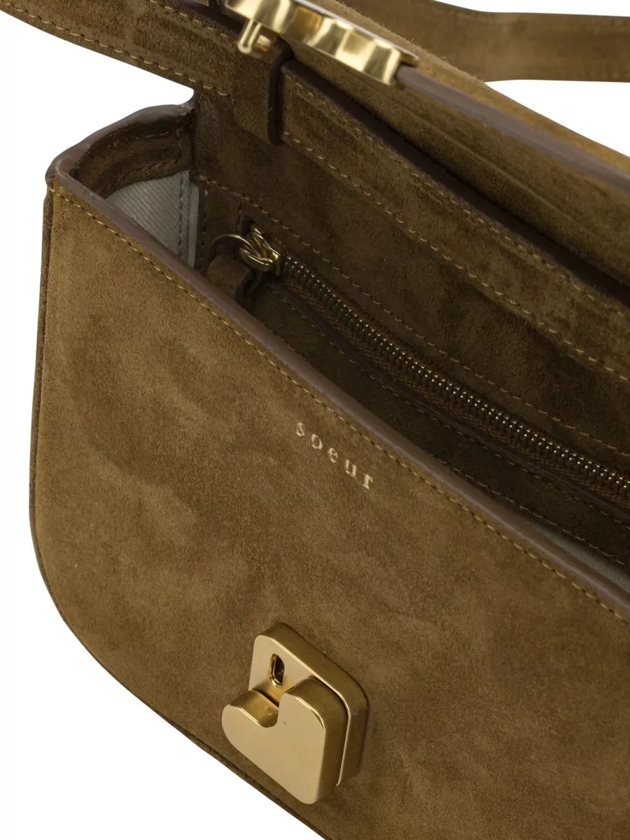 Soeur Leather Belt Bag