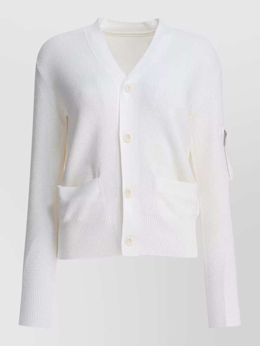 Sacai Cotton Fitted Jacket