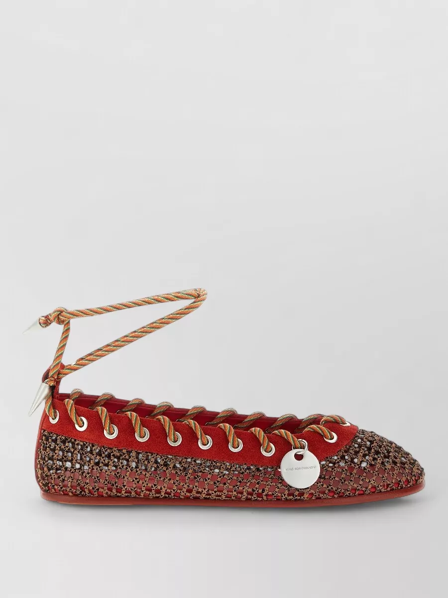 Kiko Kostadinov Mesh Ballet Flats