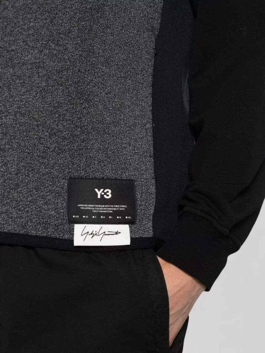 Y-3 Knitted Skull Print Bomber Jacket