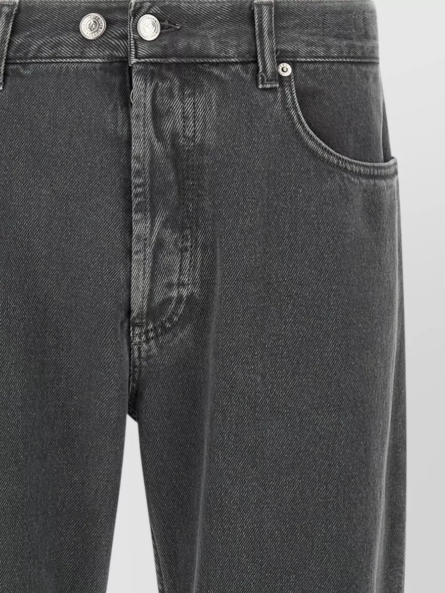 Department 5 Cotton Mid-Rise Cropped Tapered Straight-Leg Jeans
