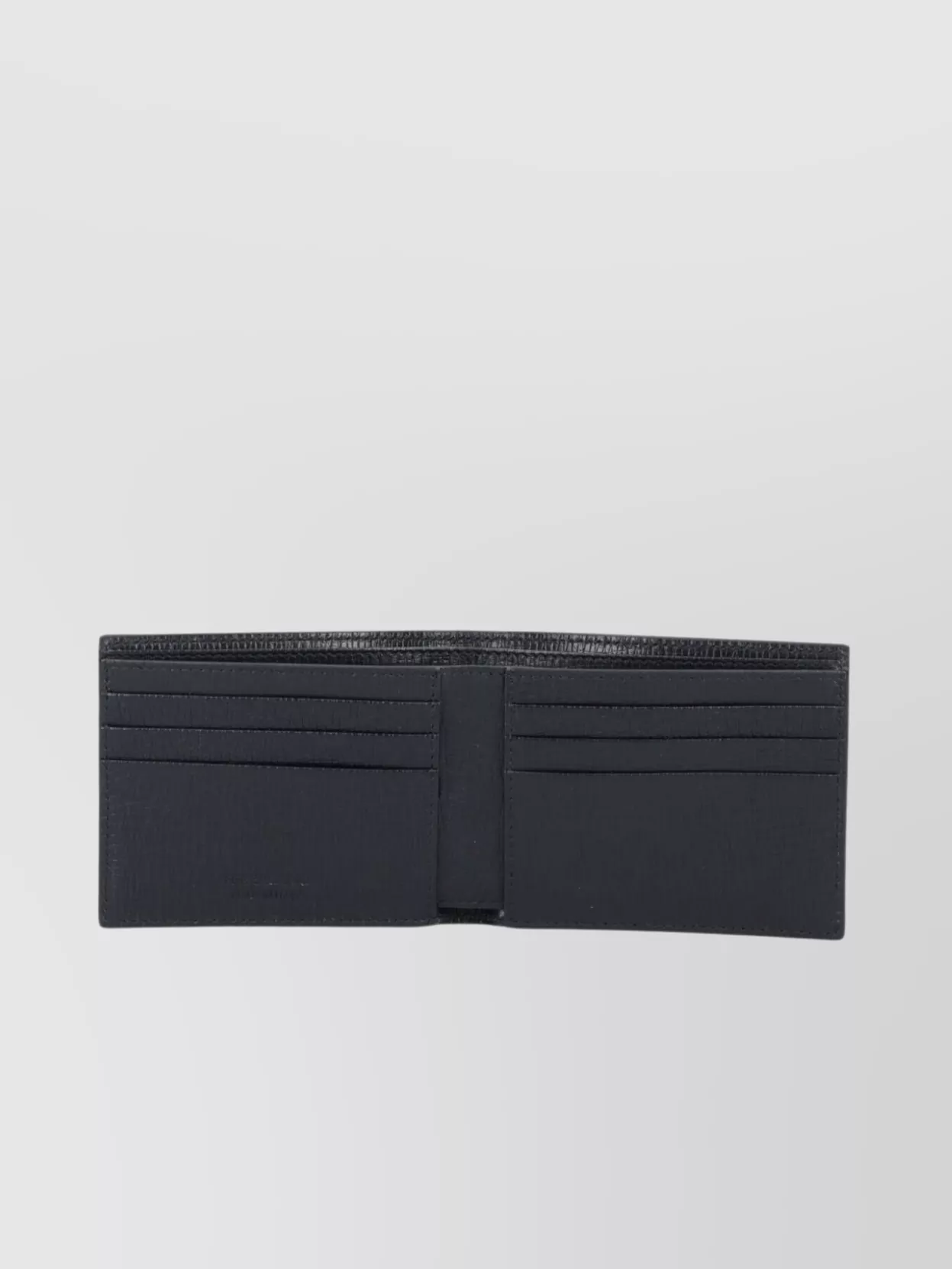 Ferragamo Bi-Fold Textured Finish Wallets