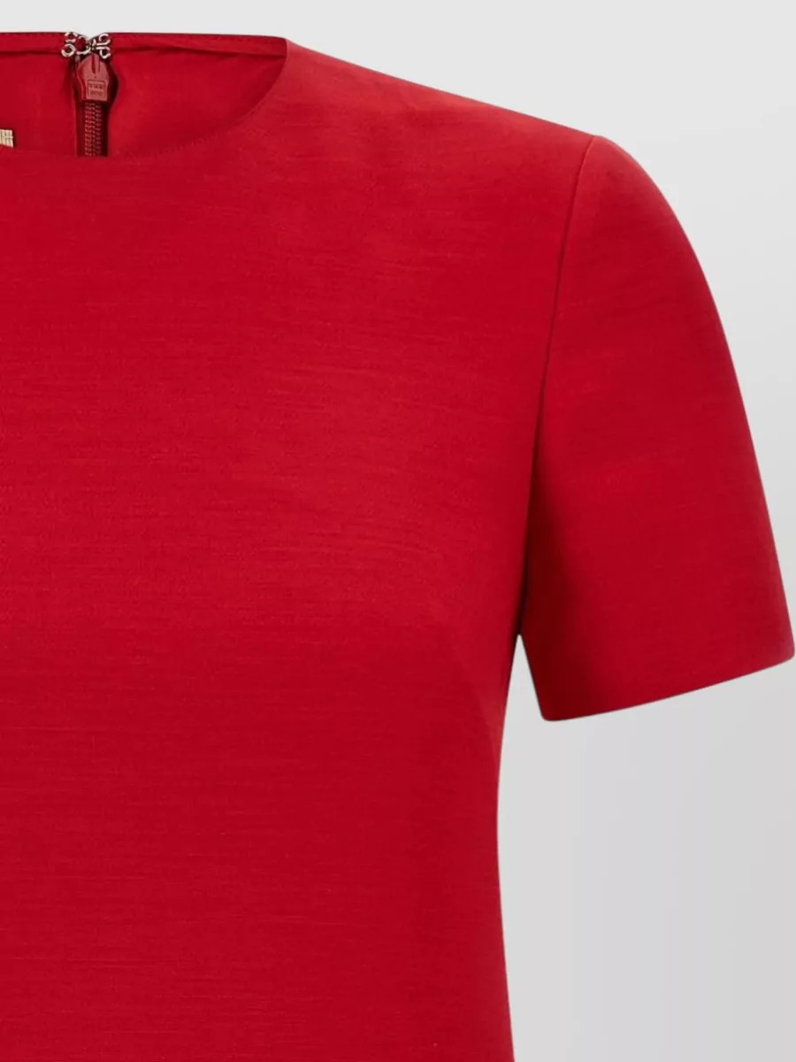 Valentino Vlogo Signature Wool Silk Dress