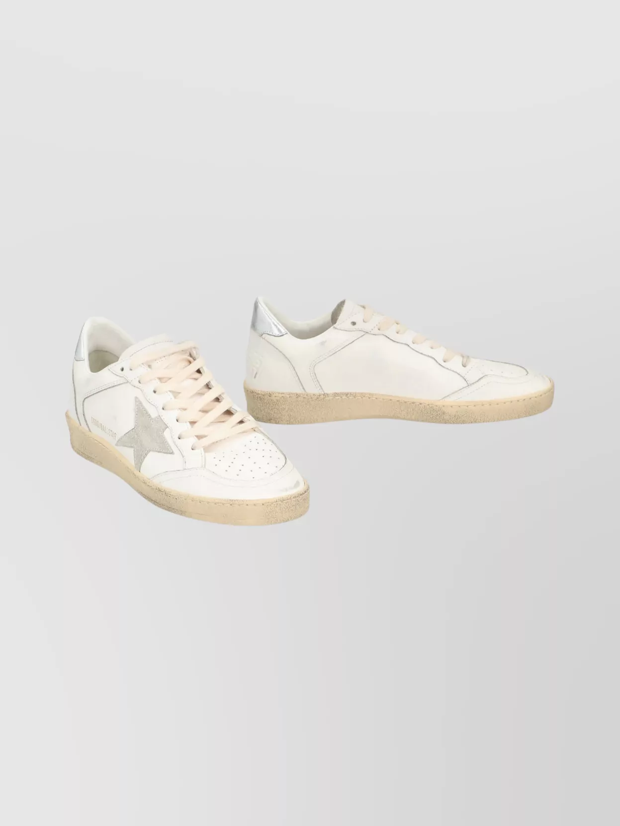 Golden Goose Contemporary Low-Top Sneakers Leather Detail