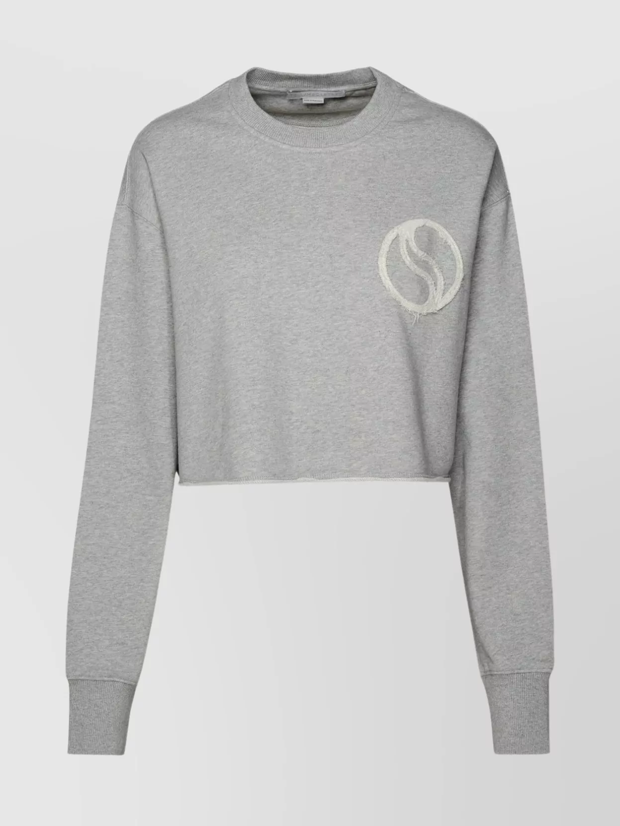 Shop Stella Mccartney 's-wave' Organic Cotton Sweatshirt