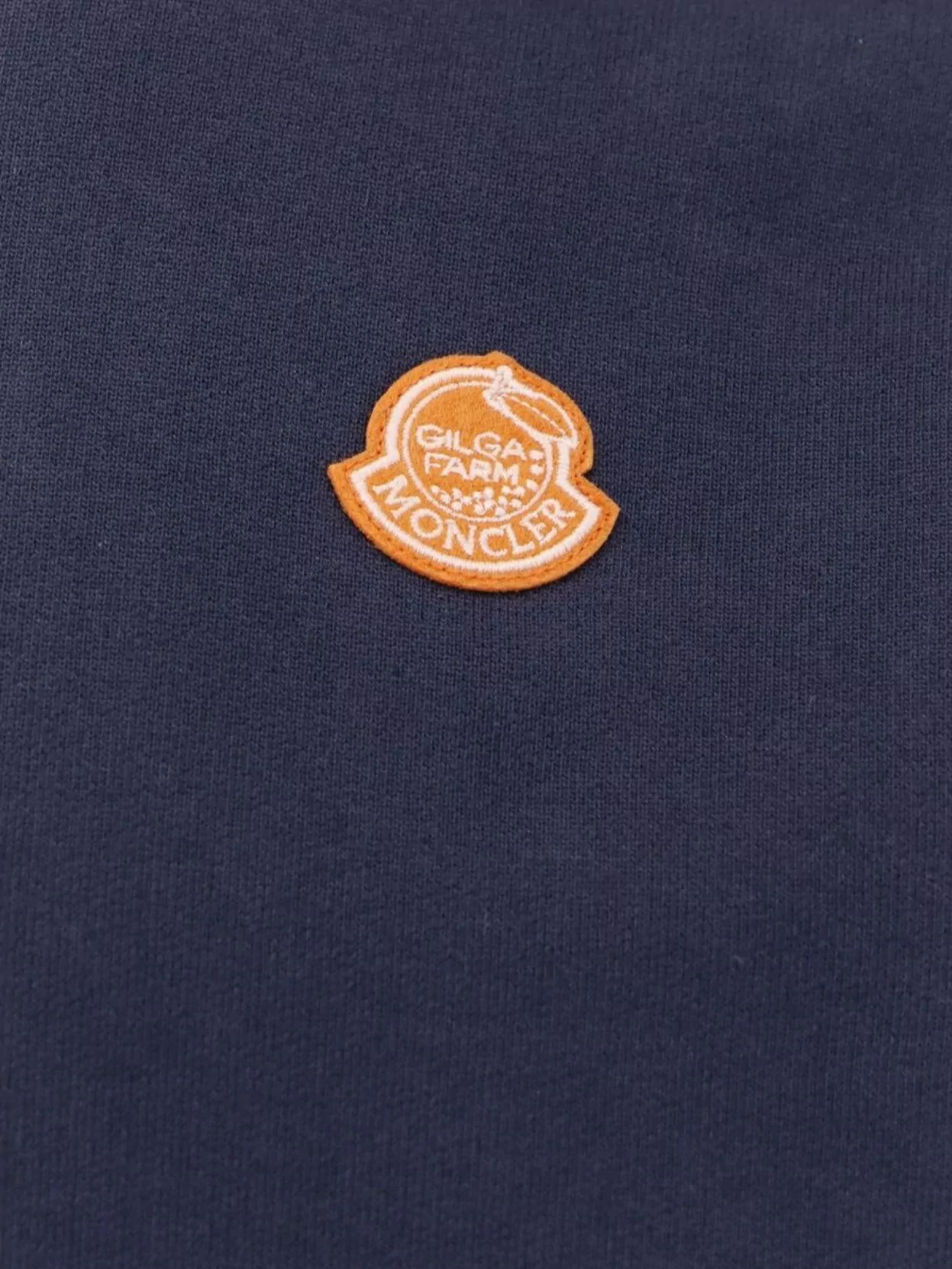 Moncler Genius Hooded Cotton Sweatshirt Side Pockets
