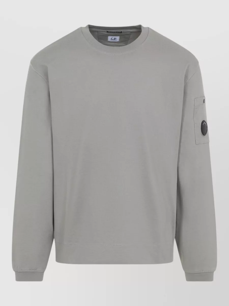 C.P. Company cotton twisted long-sleeve sweatshirt