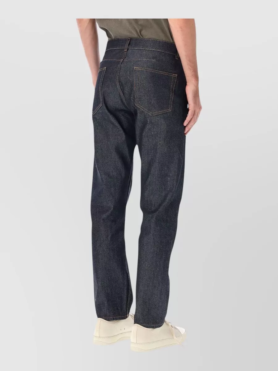 Lanvin Denim Straight-Leg Trousers