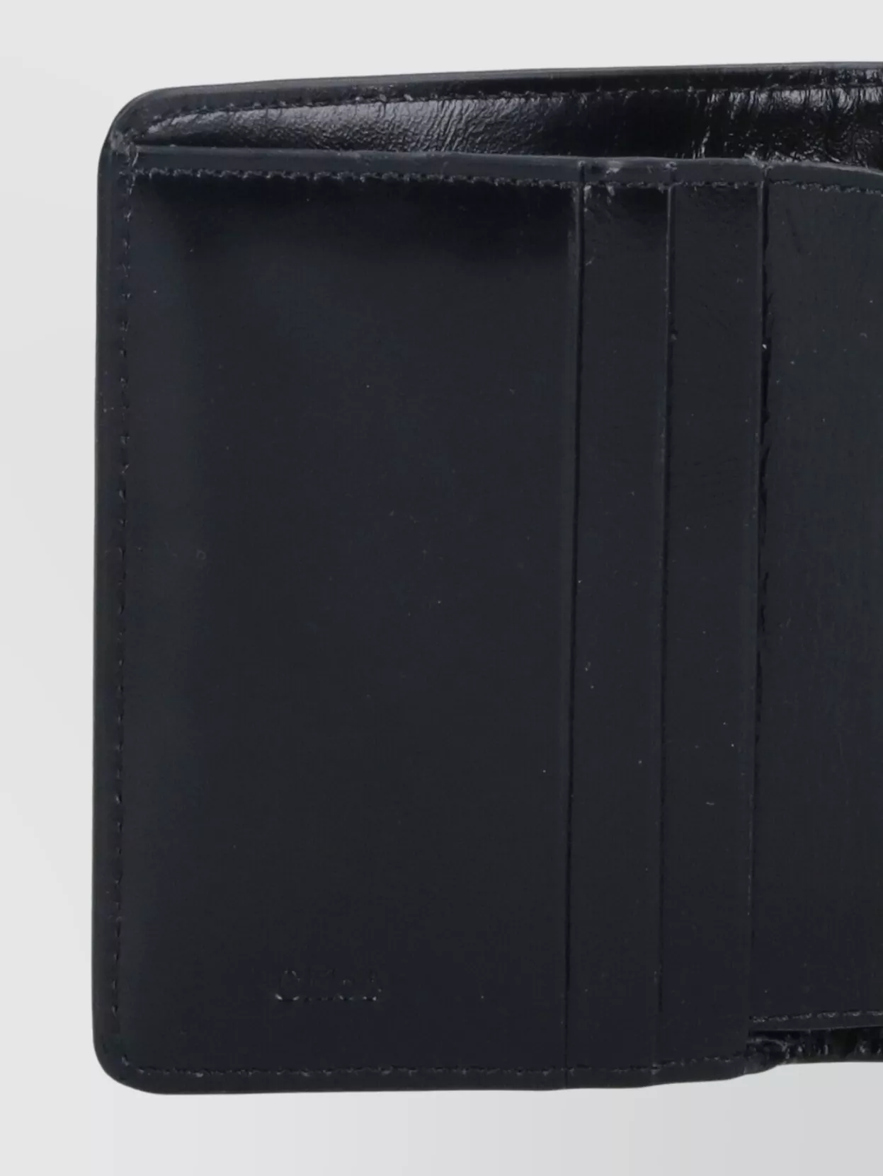 Chloé Flap Wallet Compact Fold-Over Design