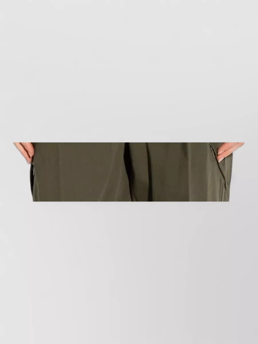 Givenchy Cropped Cocoon Denim Shirt Chest Pocket