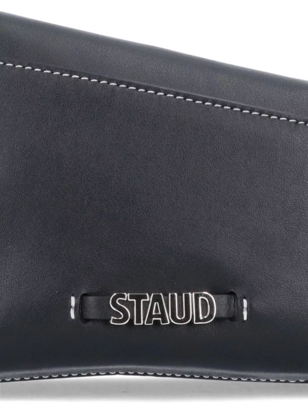 Staud Shoulder Bag With Adjustable Strap And Asymmetrical Design