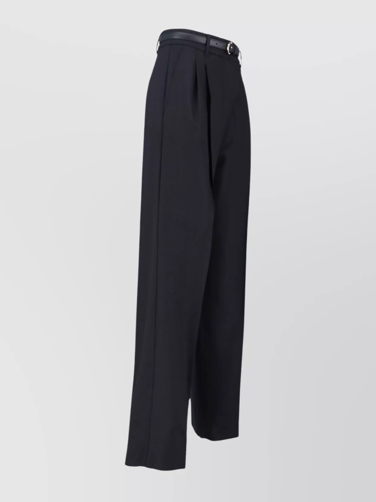 Max Mara Wide Leg Trousers Pleated Front