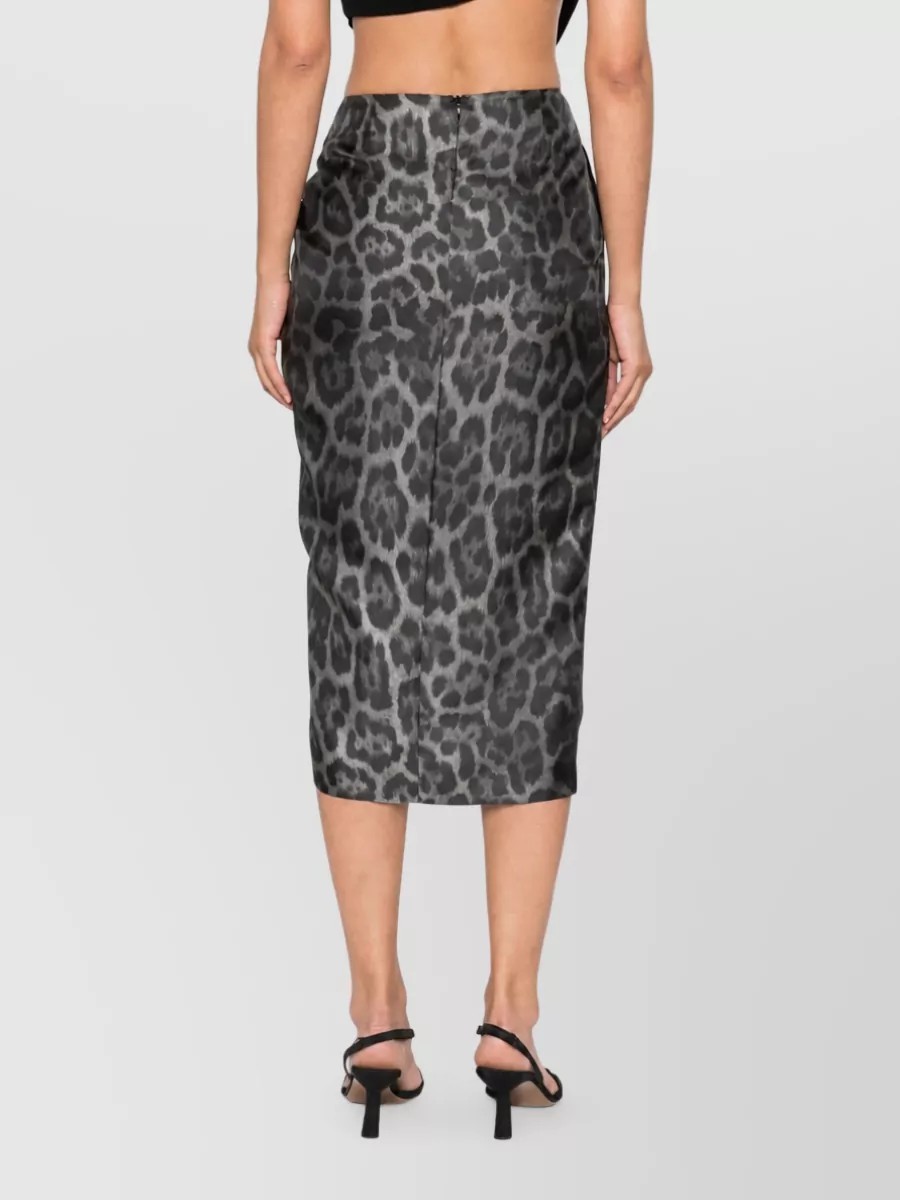 Stella Mccartney Silk Midi Skirt