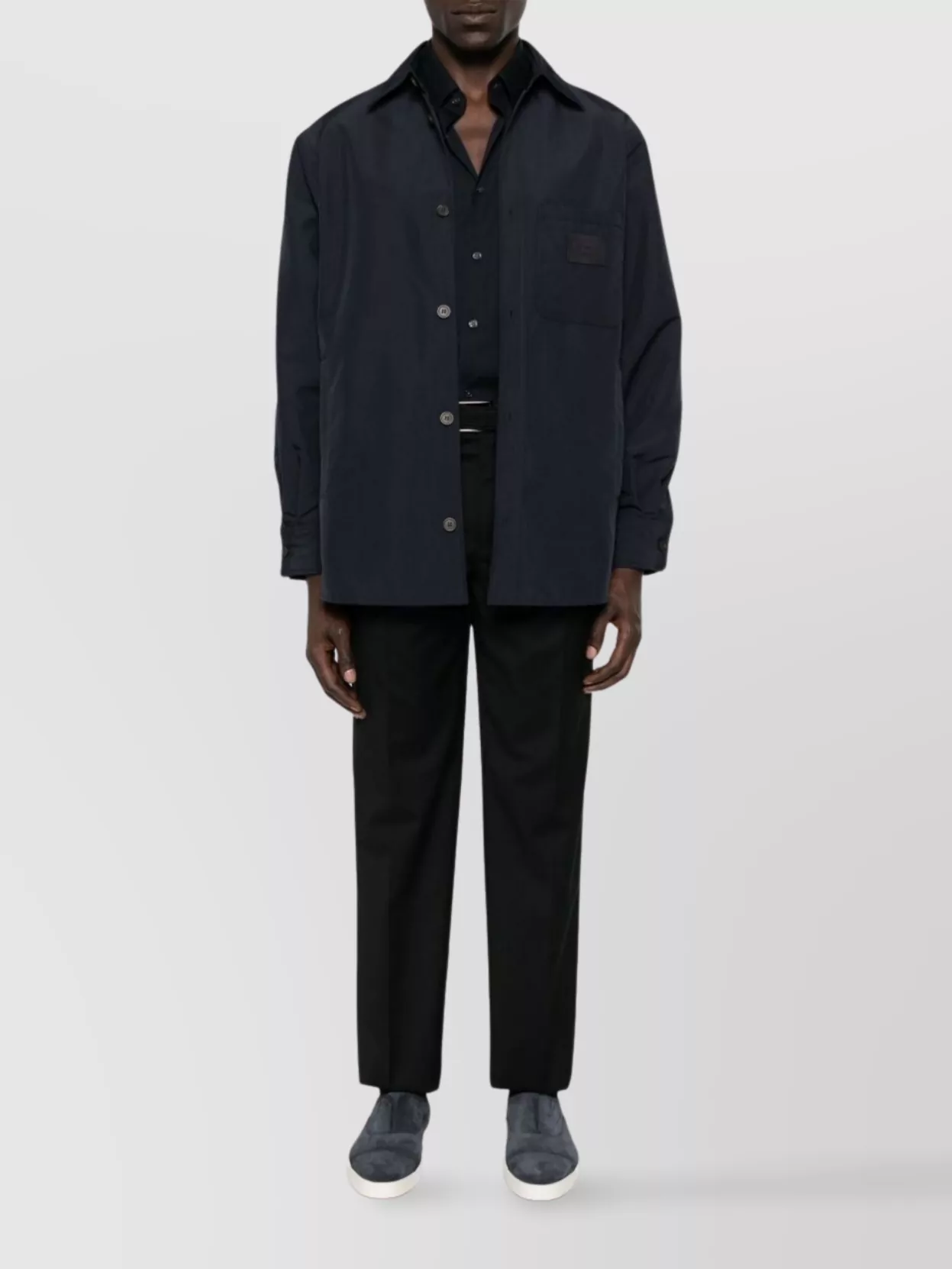 Emporio Armani Long Sleeves Logo Shirt