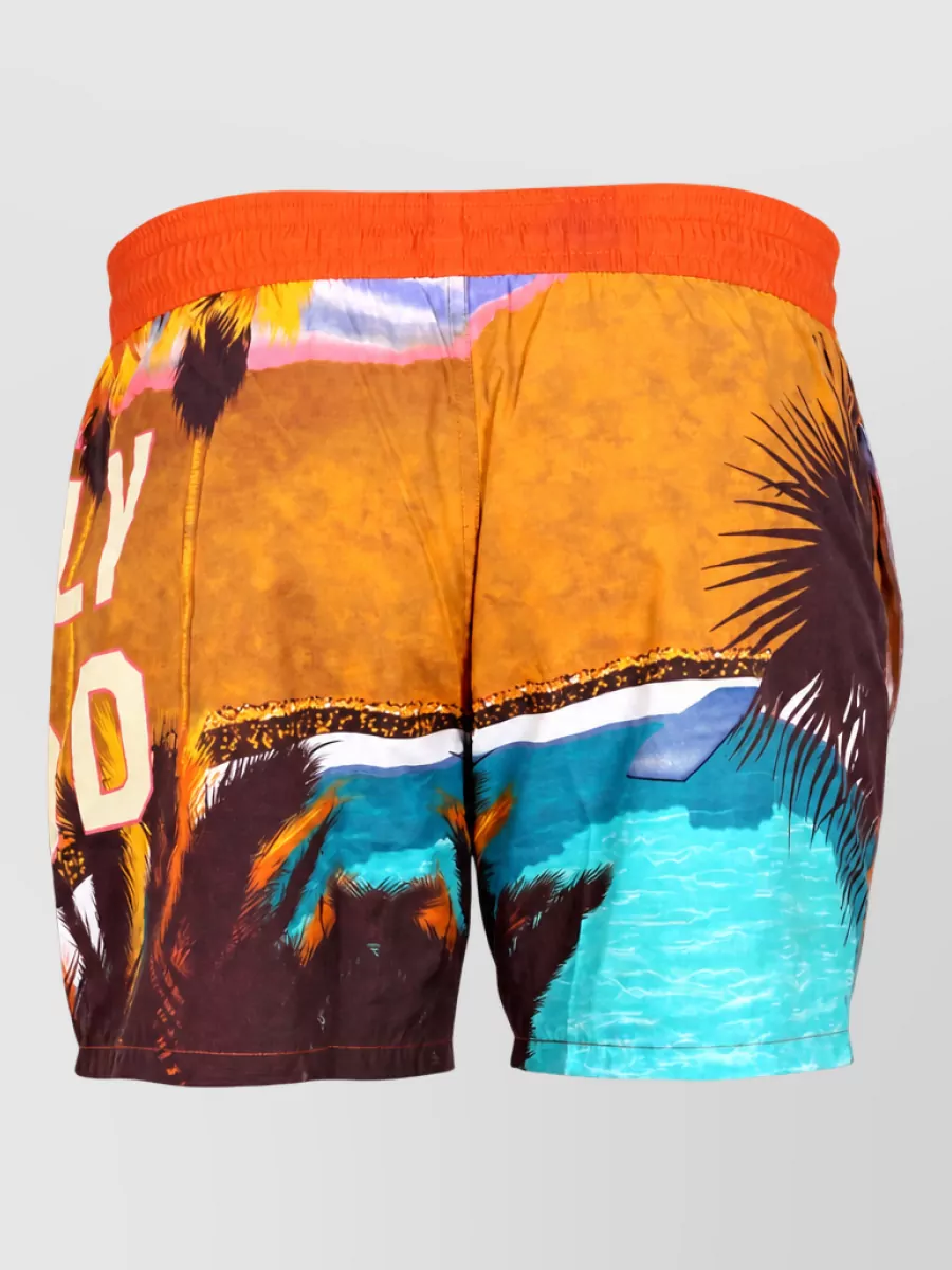 Etro Printed Swim Shorts