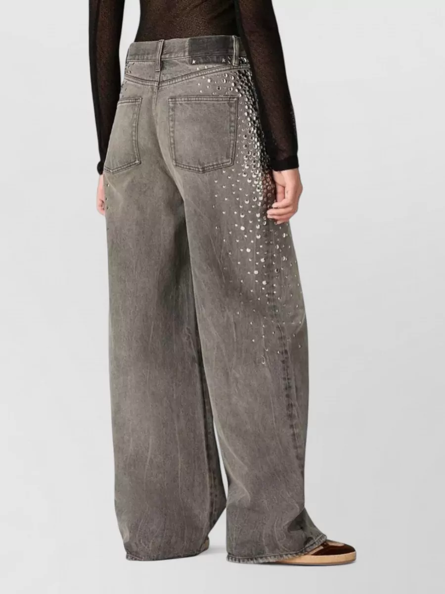 Golden Goose Studded Denim Boyfriend Jeans