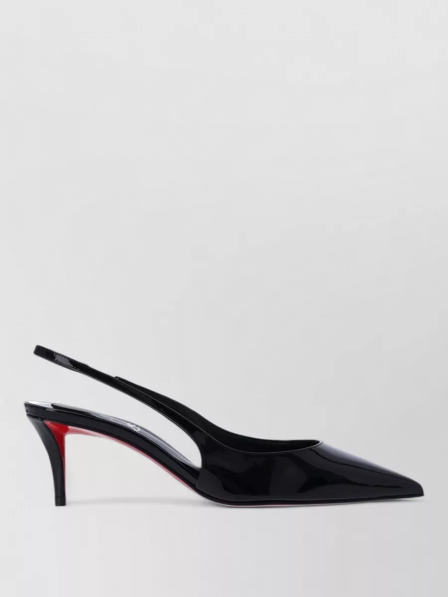 Christian Louboutin Patent Leather Slingback Pumps