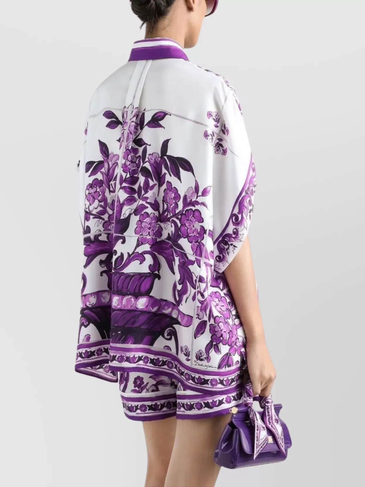 Dolce&Gabbana Silk Printed Shirt