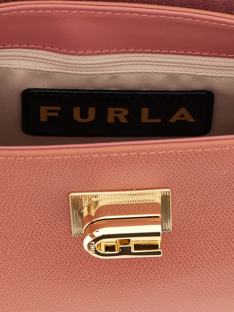 Furla 1927 Mini Leather Shoulder Bag